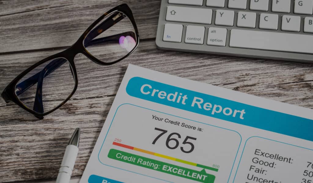 Image of a credit report