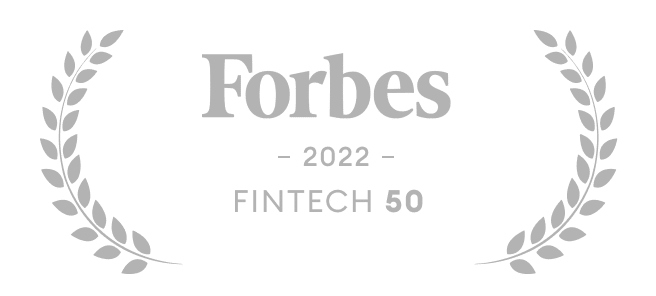 Award for Forbes Fintech 50 2022