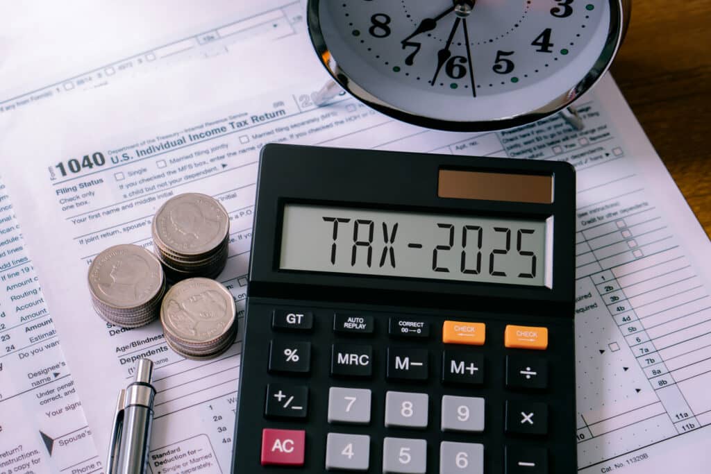 tax season 2025 guide calculator and Form 1040